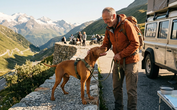Chiens en voyage