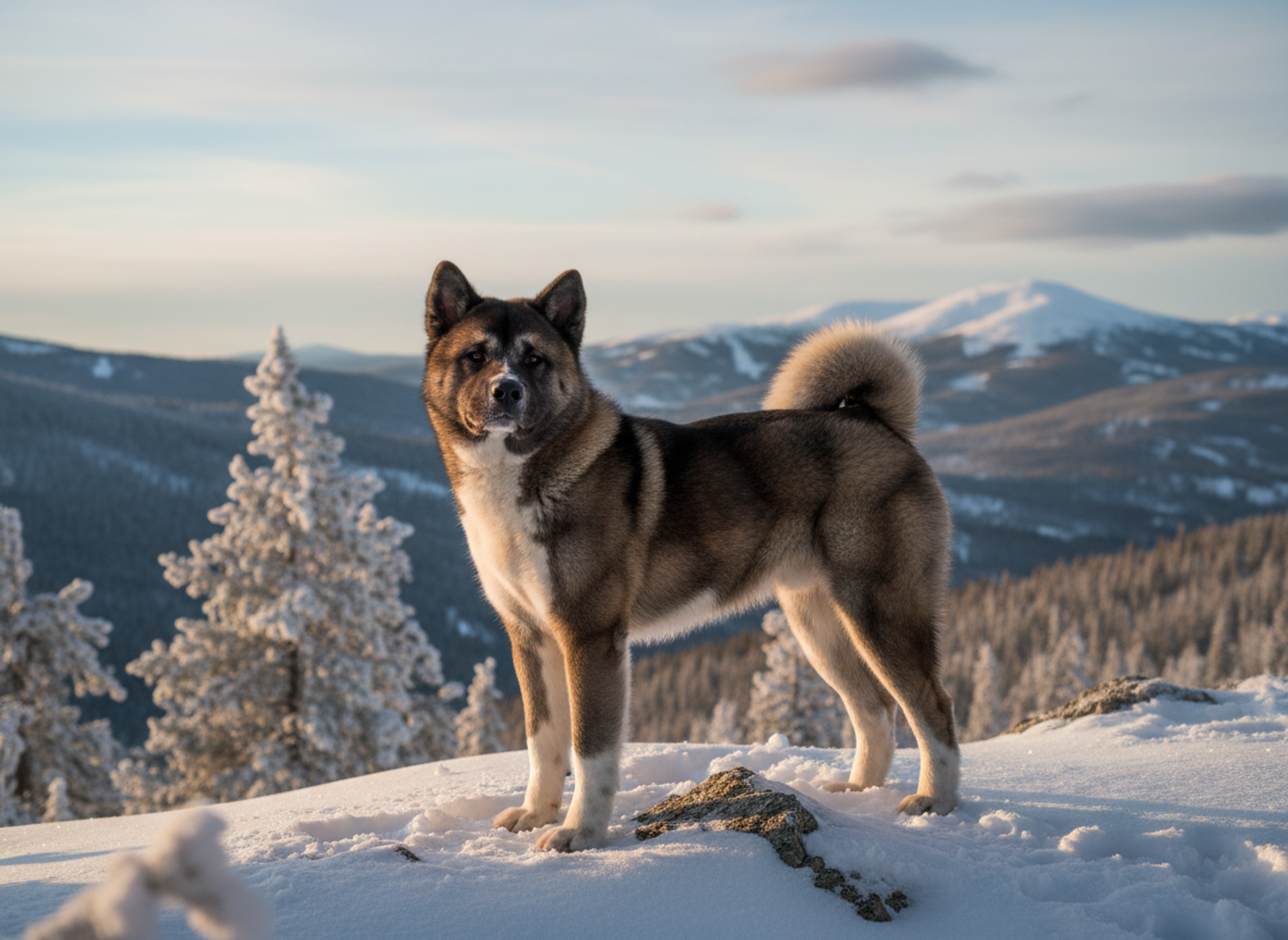 Photo d'un Akita Américain adulte
