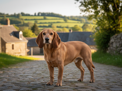 Photo d'un Basset Fauve de Bretagne adulte