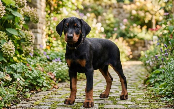 Chiot dobermann