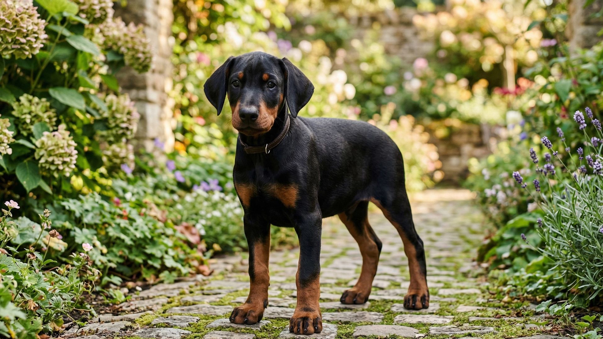 Chiot dobermann