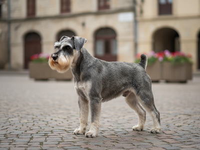 Photo d'un Schnauzer Moyen adulte
