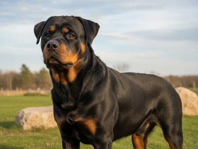 Photo d'un Rottweiler adulte