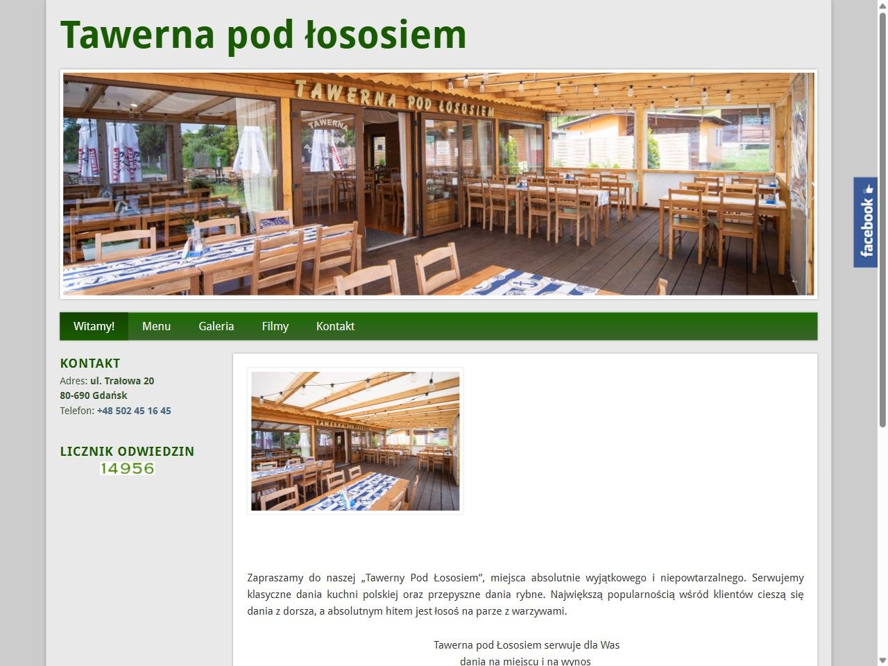 Strona klienta przed zmianą