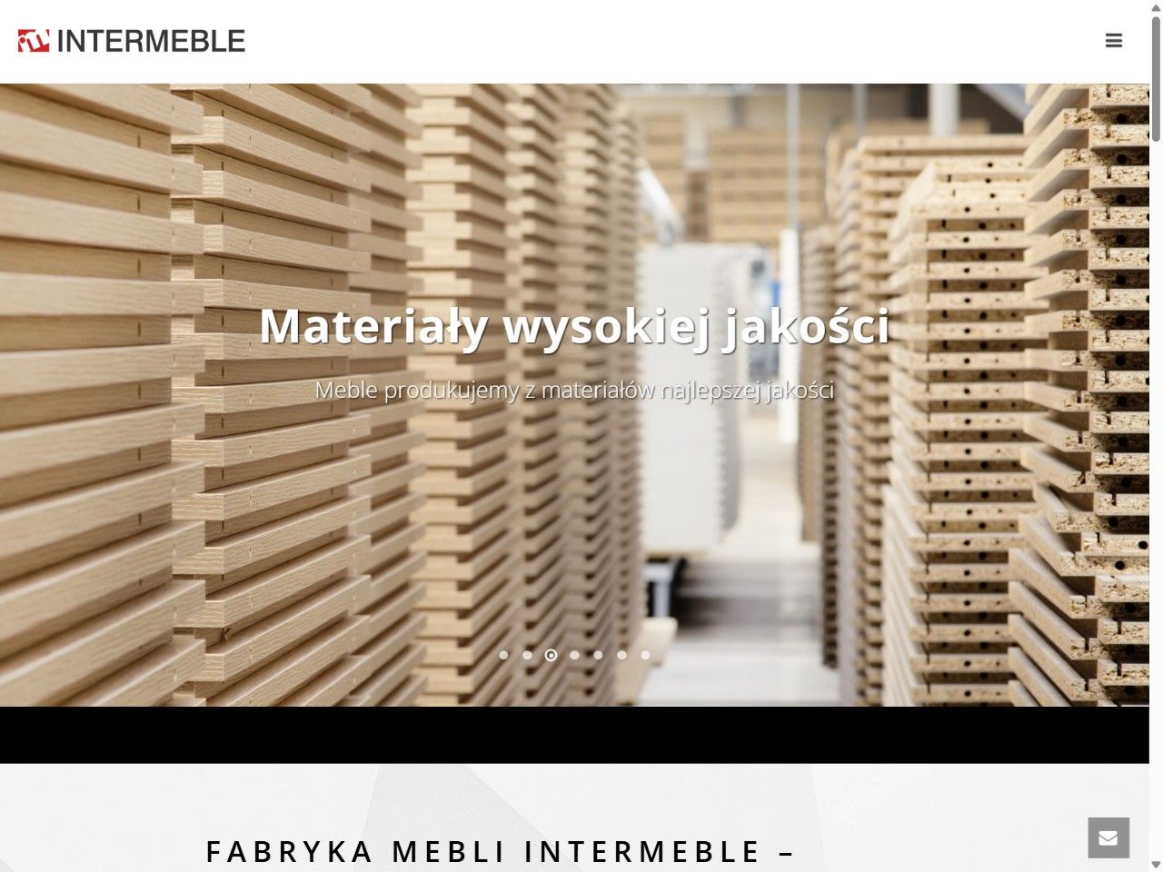 Client's website before the redesign