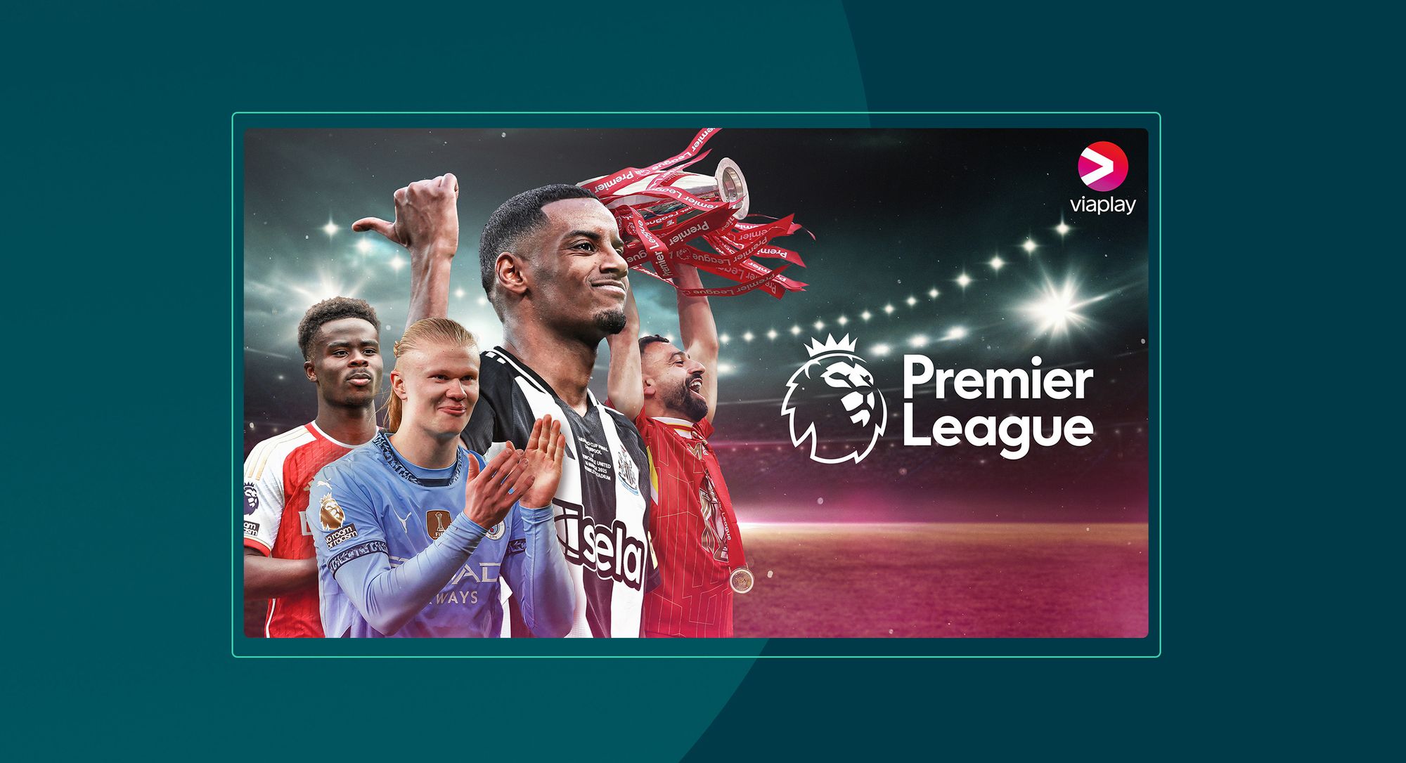 Premier League 25/26 på VIaplay
