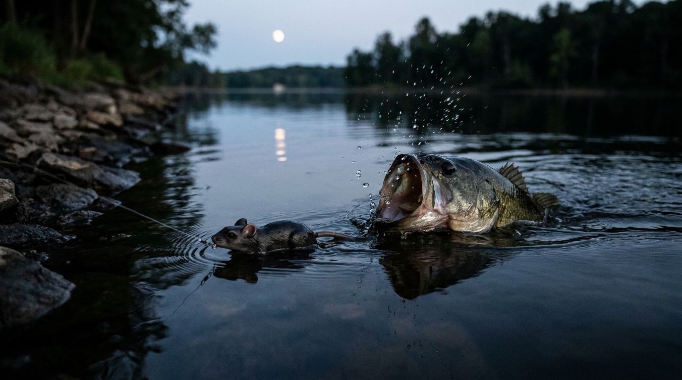 Mouse Lures for Bass: Weird Topwater Baits That Make Sense at Night