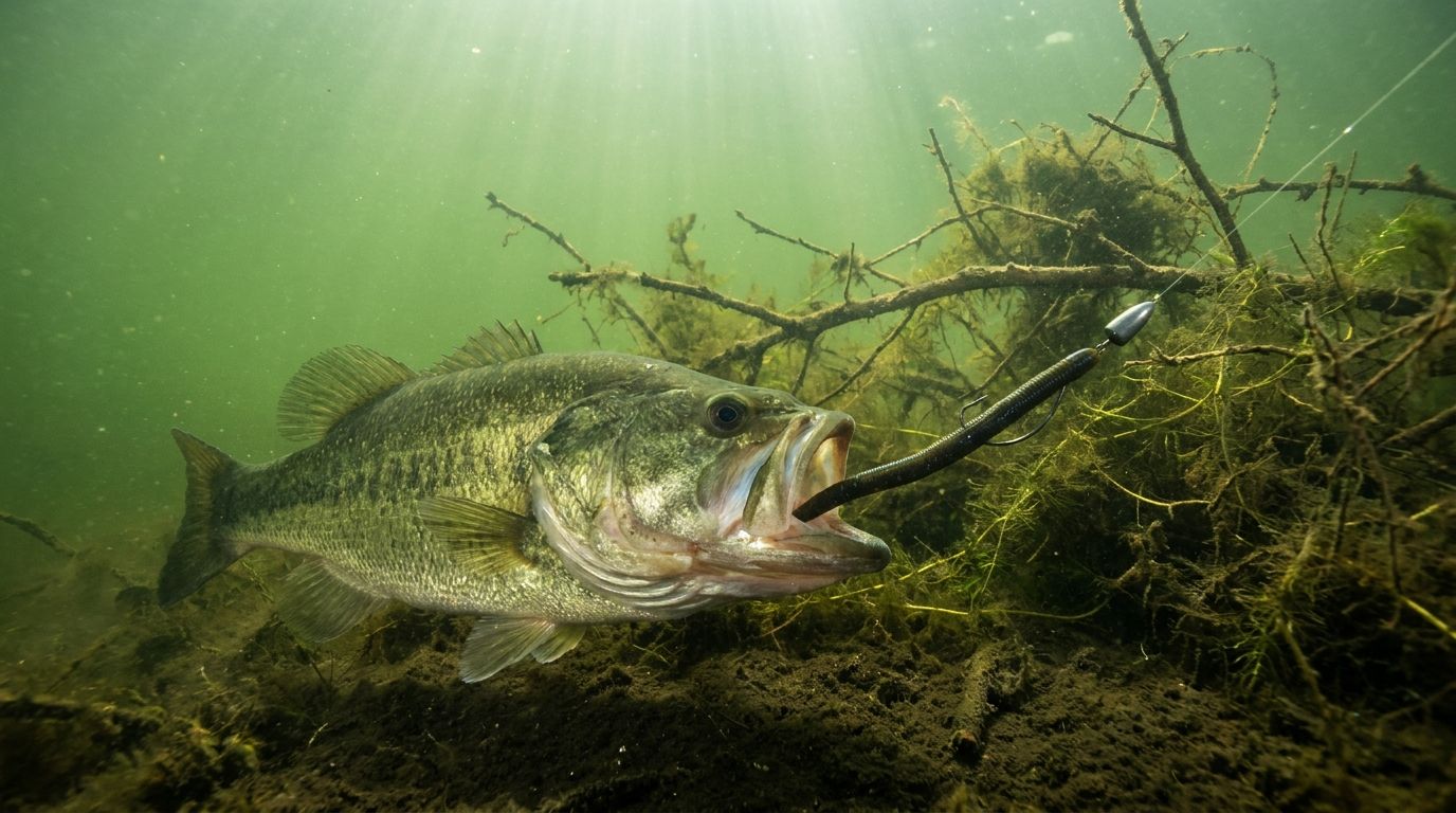 Texas Rig Worm Fishing: A Simple Weedless Setup That Still Catches Bass