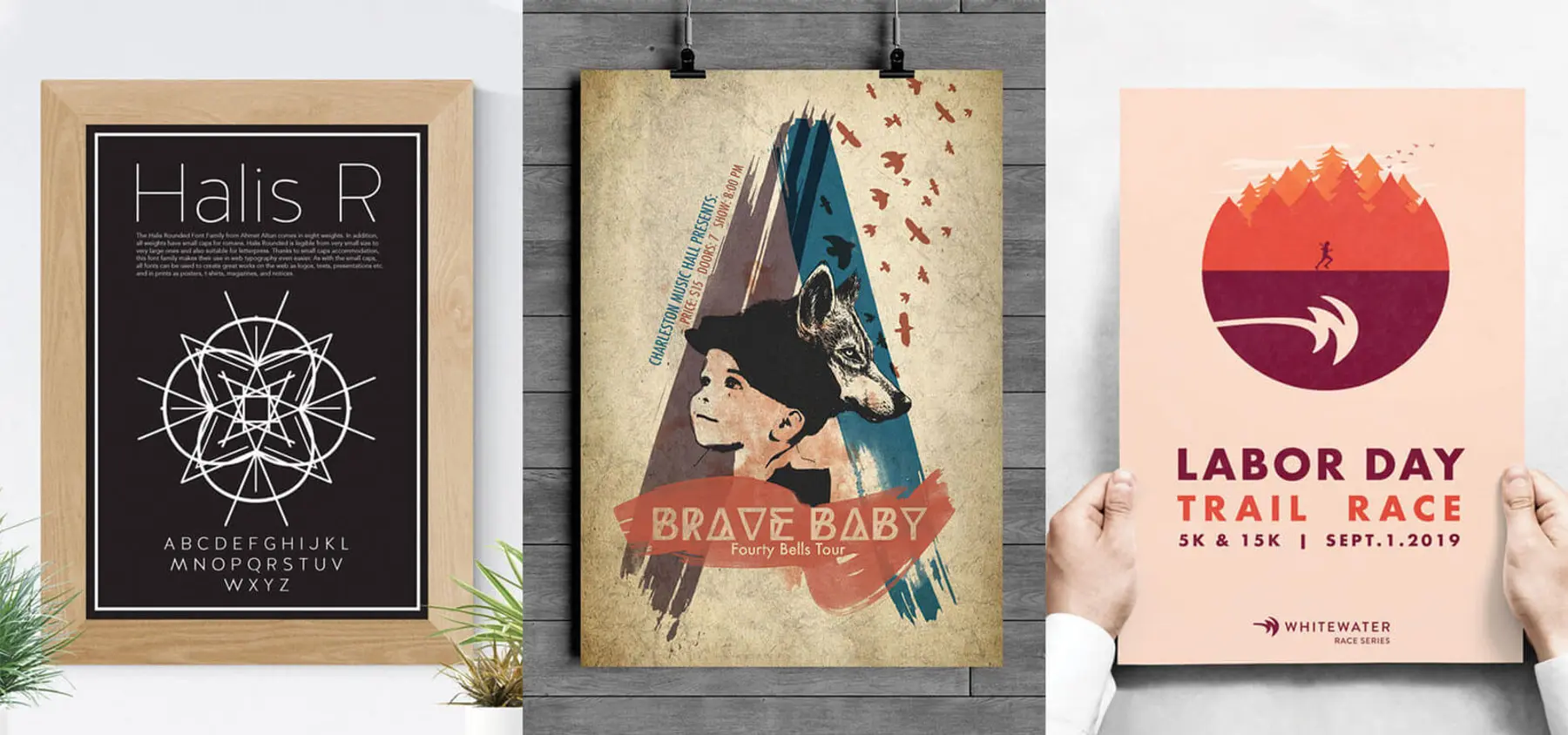 various-designed-posters