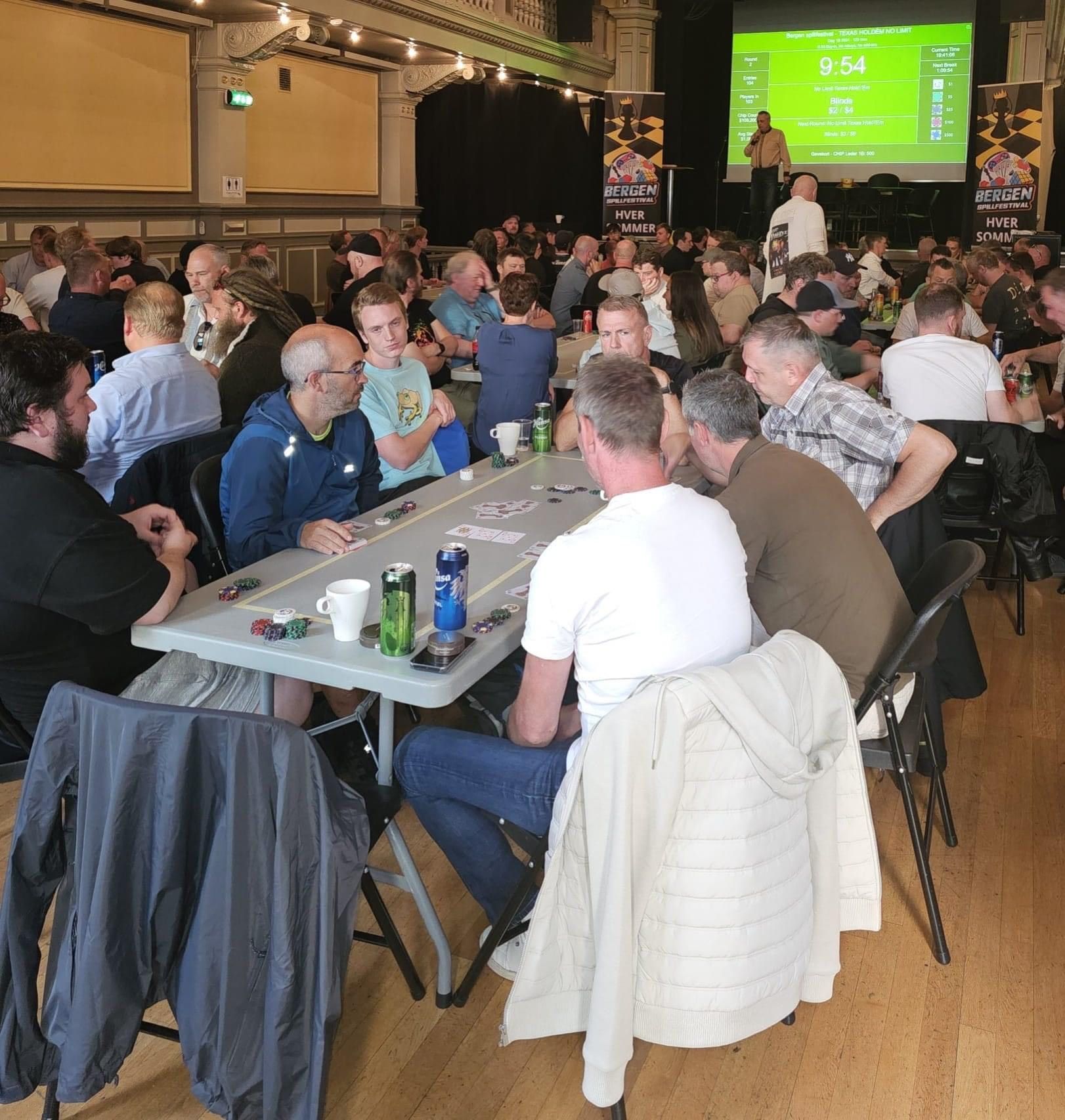 KORT: Texas Hold’em - dag 1B