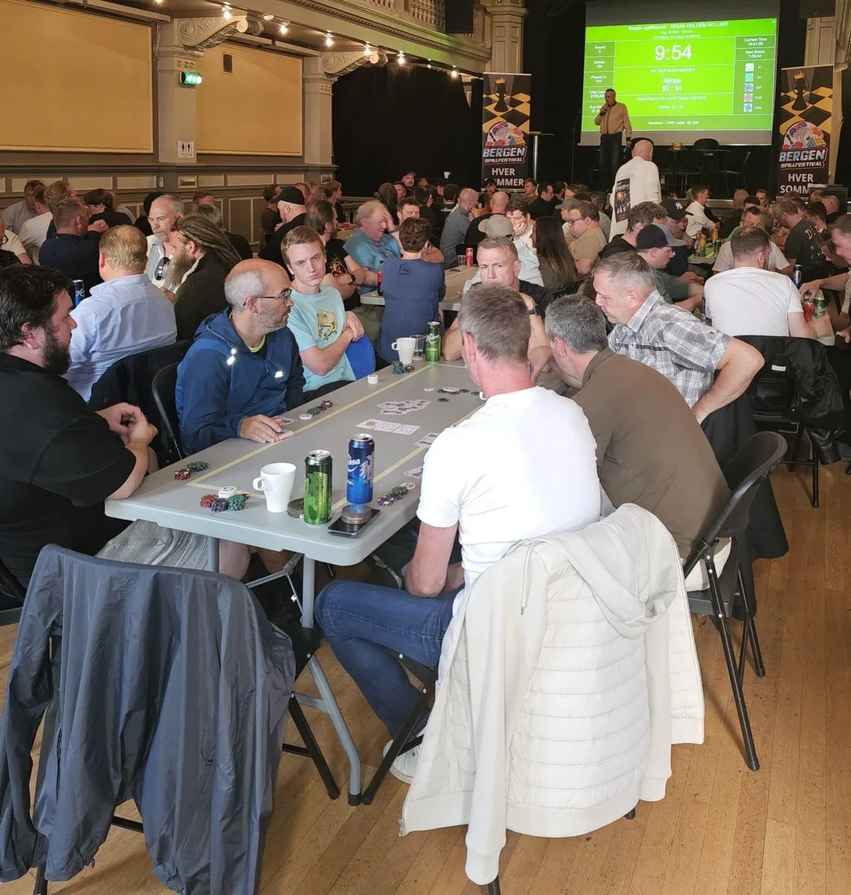 KORT: Texas Hold’em - dag 1B