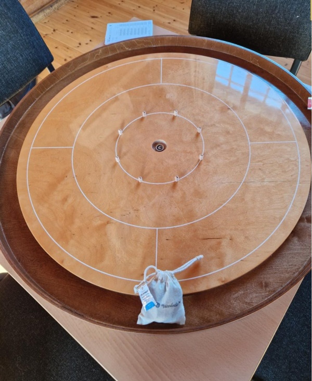 GRATIS BARNEFESTIVAL: Ferdighetsspill: Sjoelbak og Crokinole