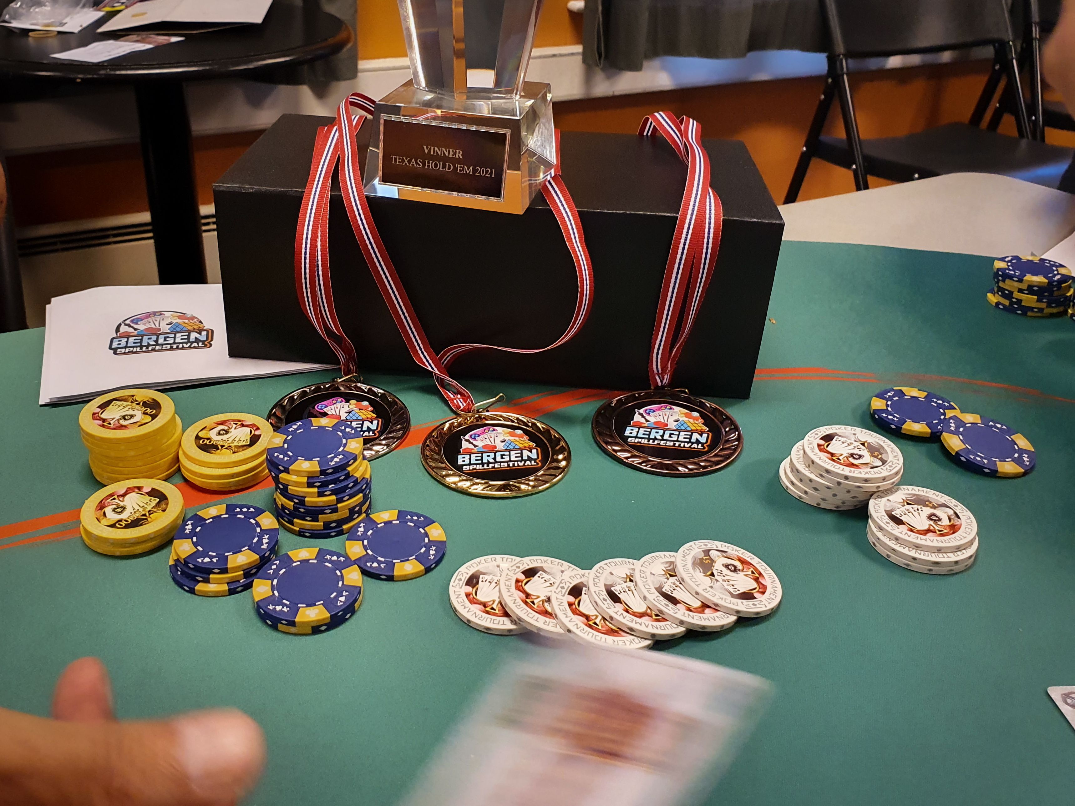 KORT: Texas Hold’em - dag 1A