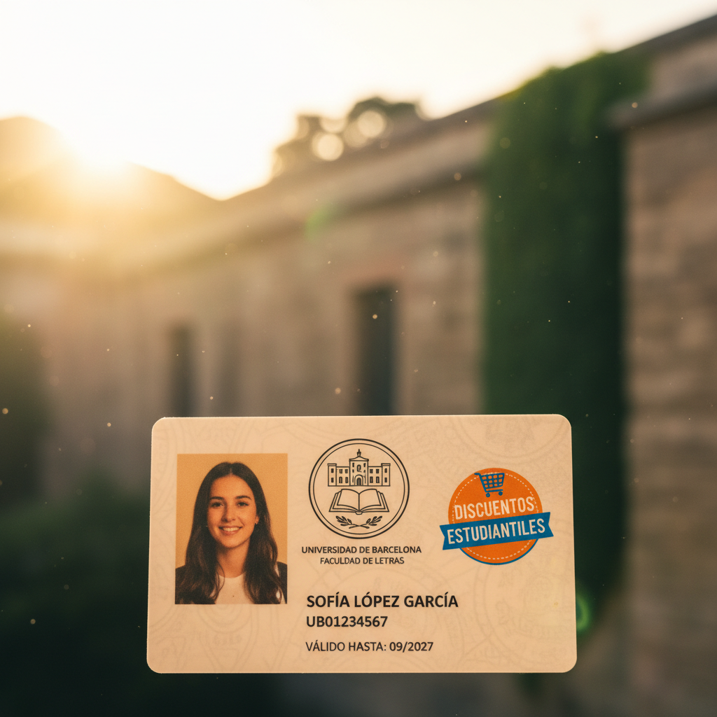 Estudiante configurando su certificado digital en un portatil en España