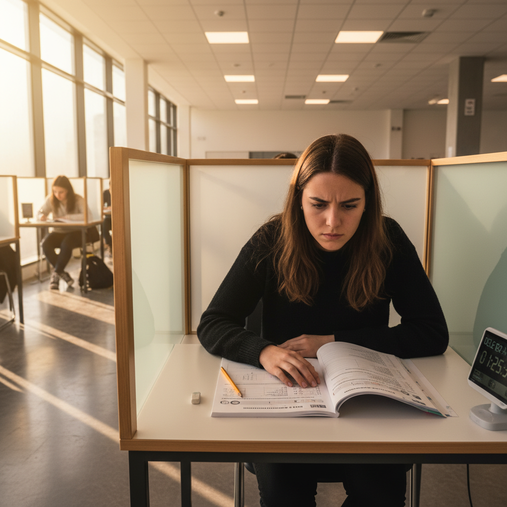 Estudiantes internacionales en clase de un master impartido en inglés en una universidad española