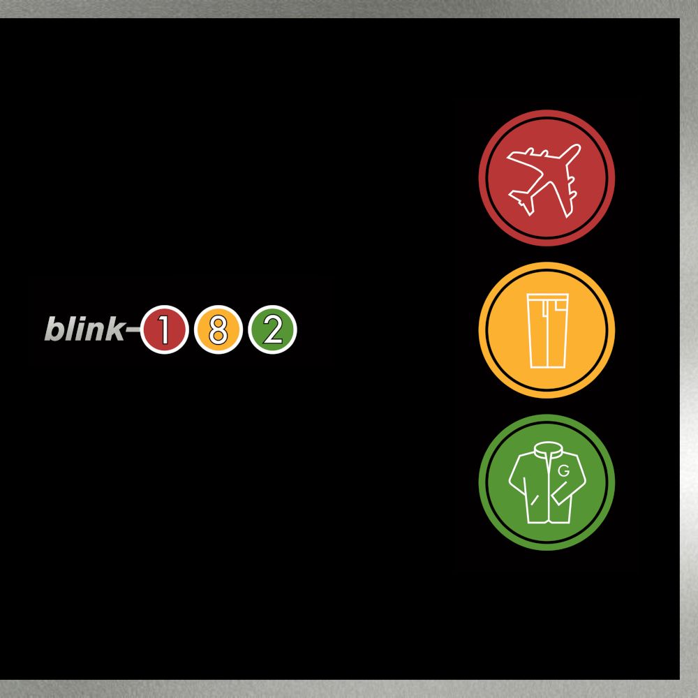 blink-182 Take Off Your Pants and Jacket 25th anniversary edition album artwork.
