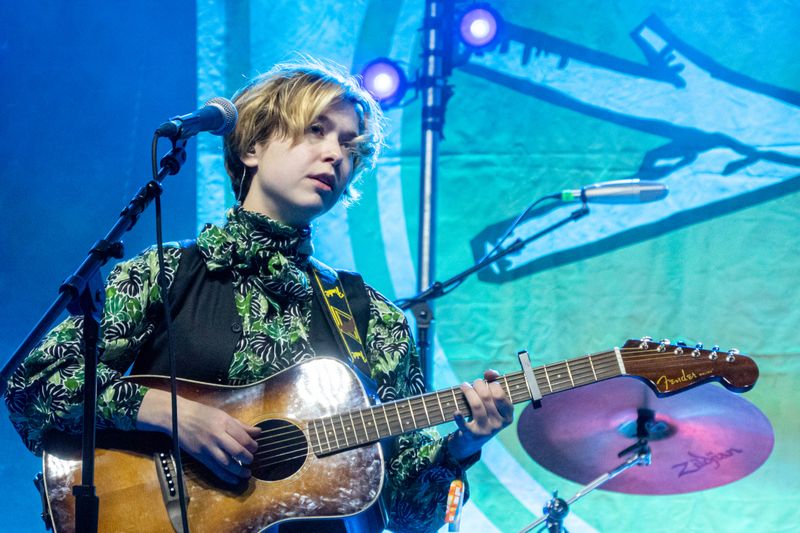 Snail Mail performing at Treefort Music Festival, 2022