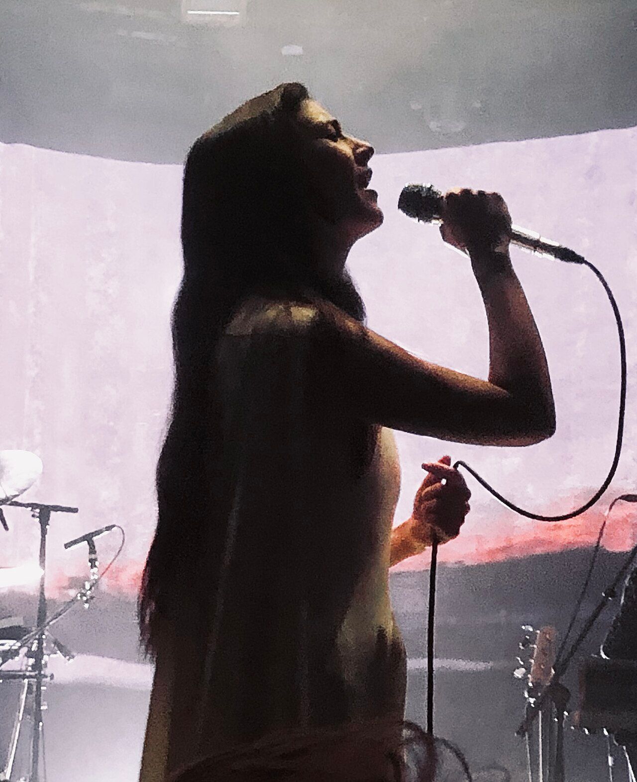 Weyes Blood performing live at Berns in Stockholm, Sweden