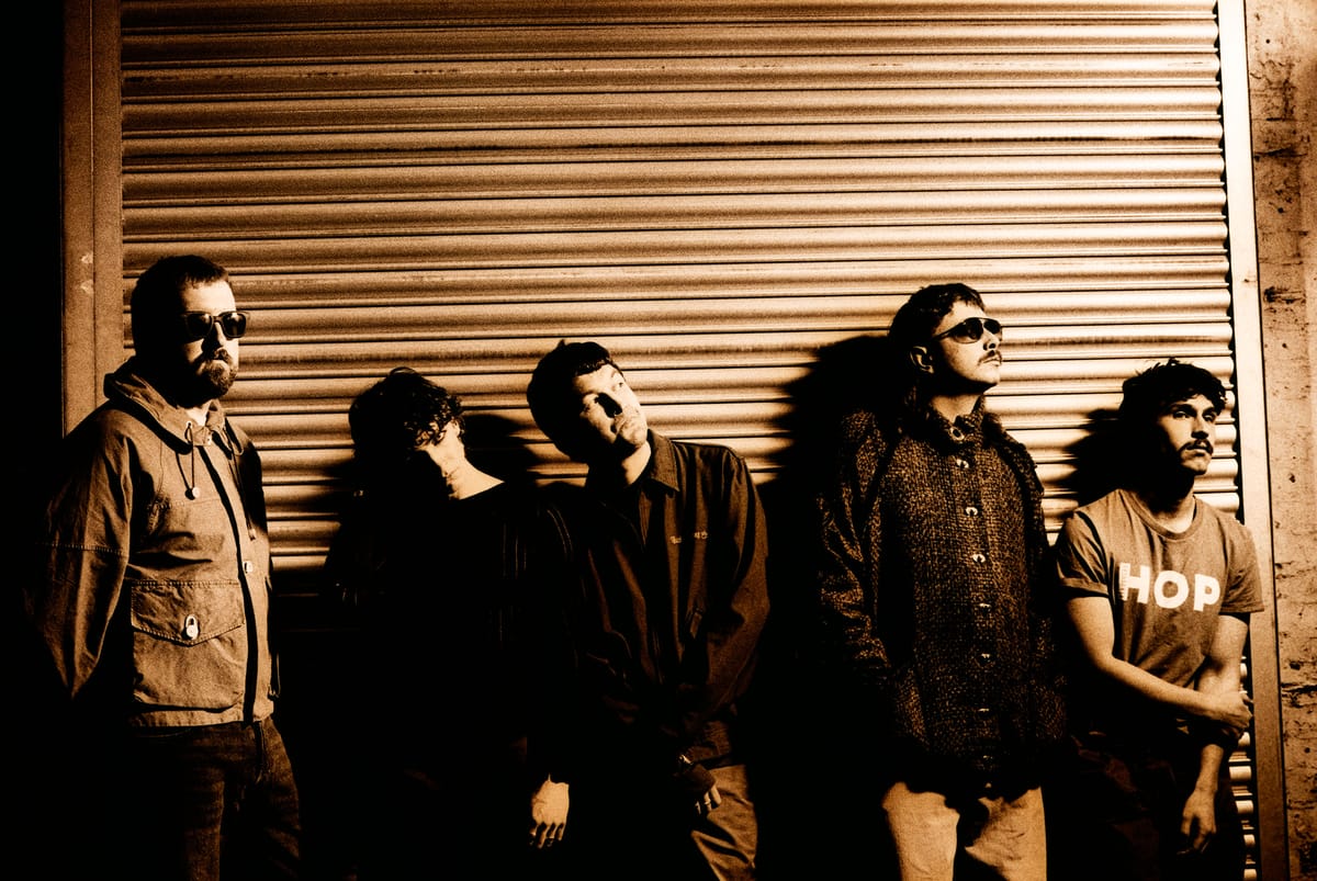 Gurriers press image for Nobody’s Coming To Save You with the band seated together