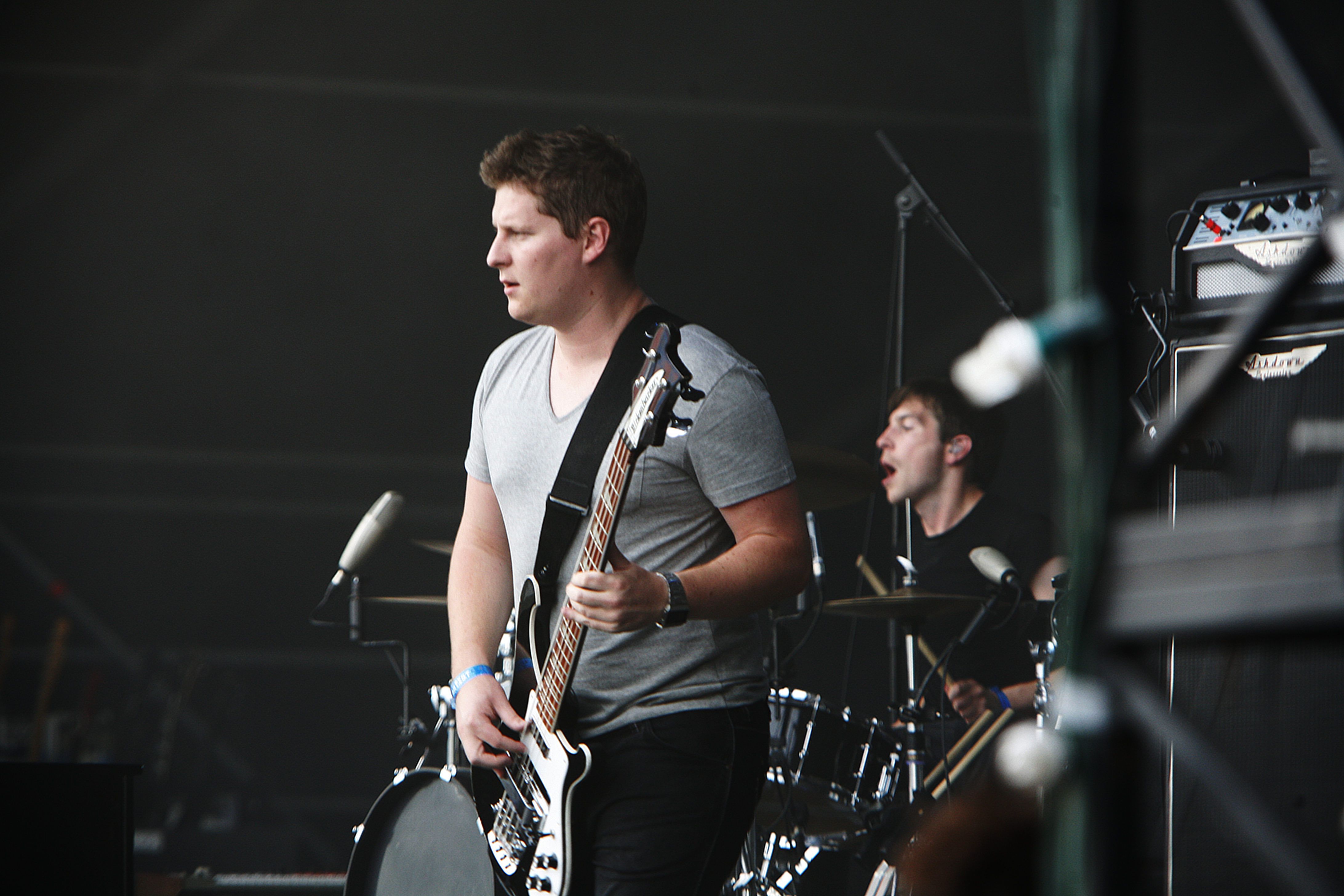 Editors performing live at Eurockéennes festival