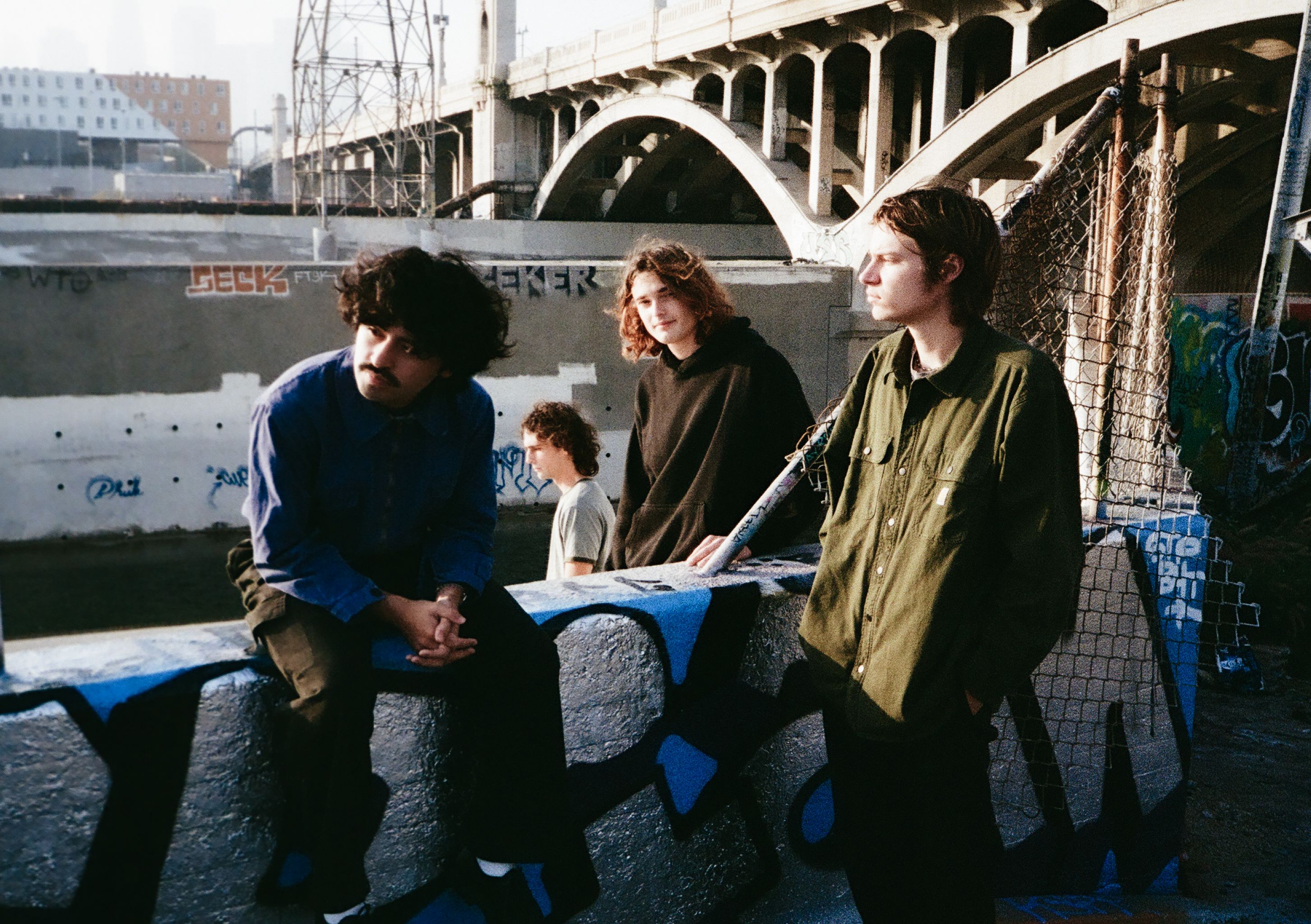 Fat, Evil Children standing outdoors in an official band photo