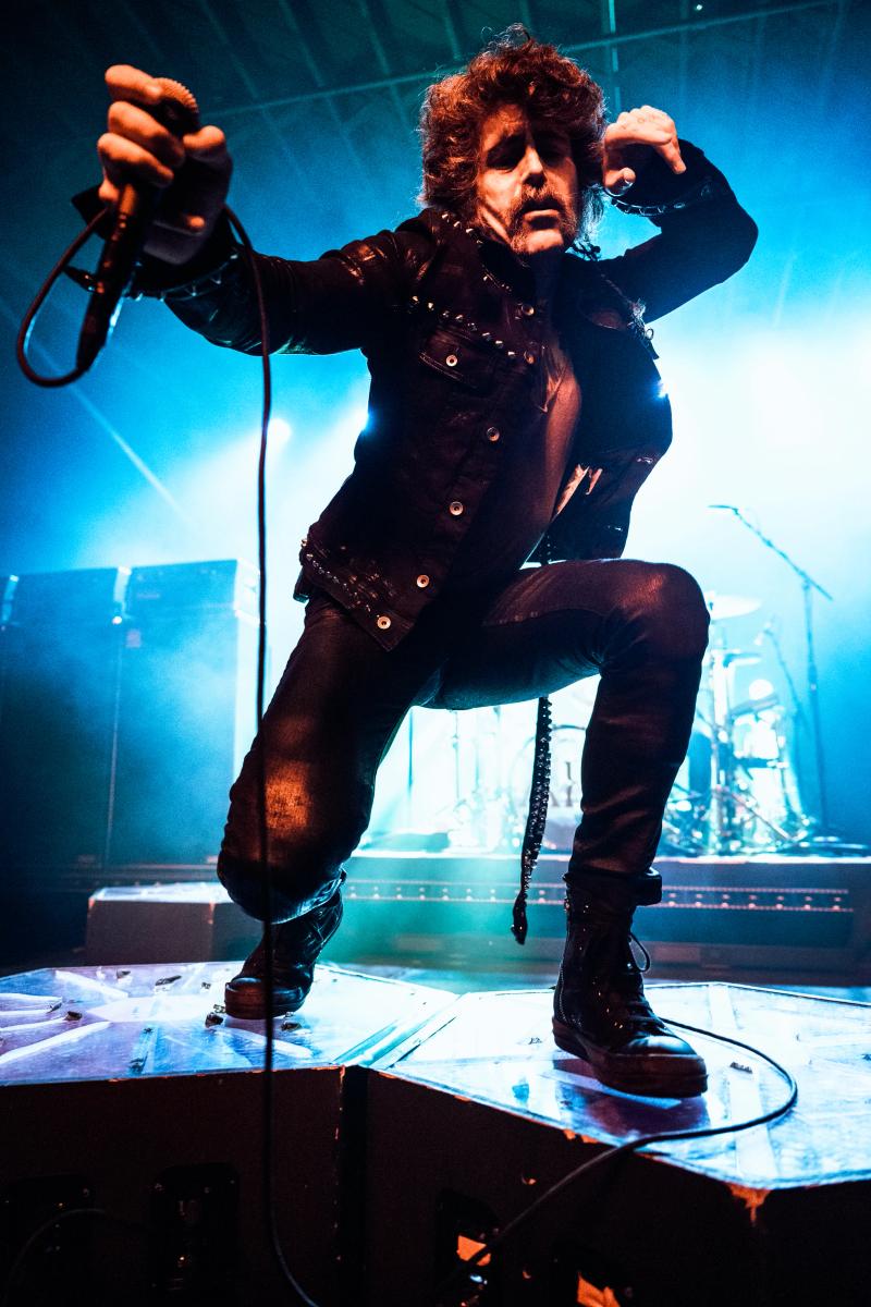 Davey Havok commanding the stage at The Truman