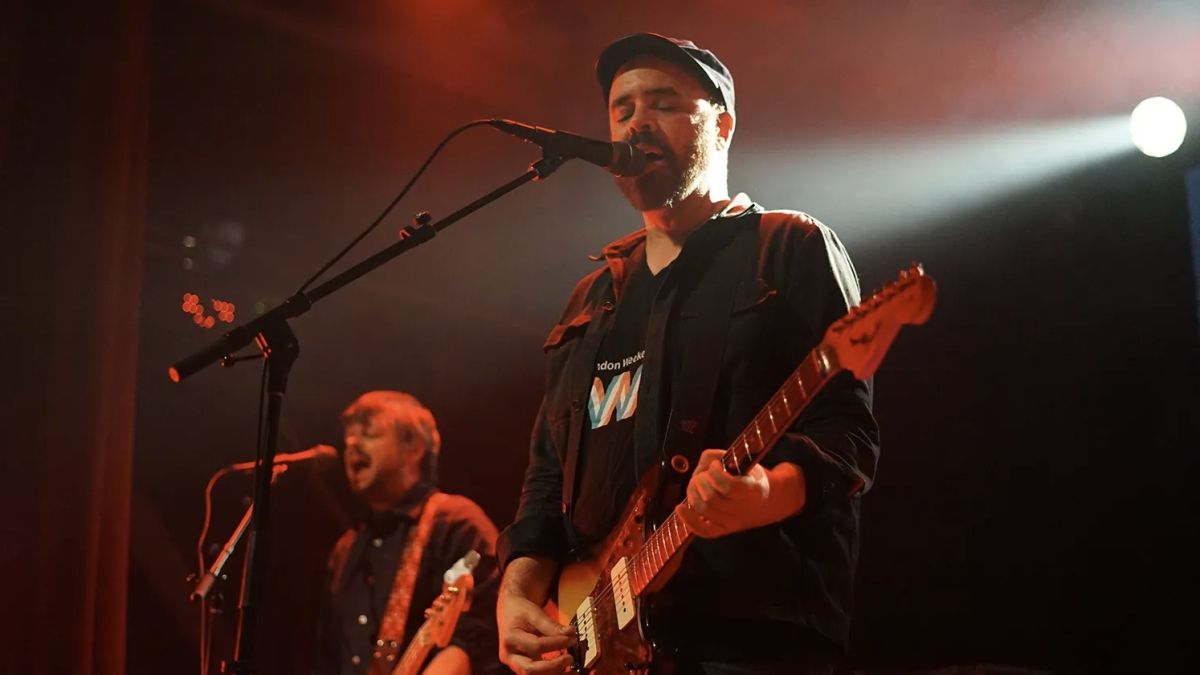 Swervedriver Raise 35th anniversary tour poster with band name and album-era artwork