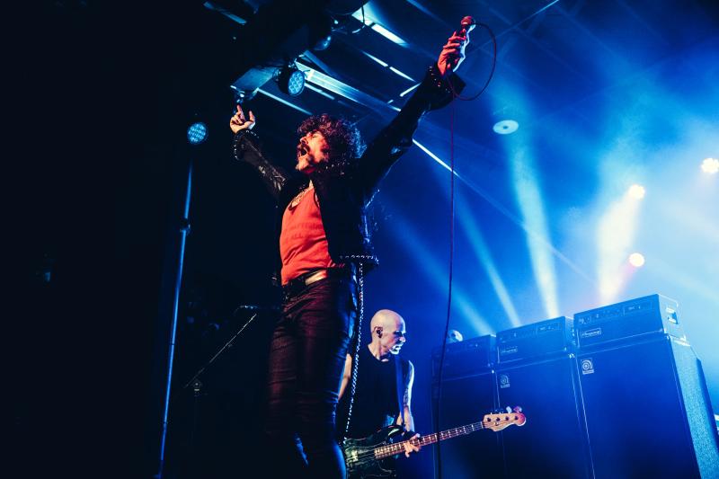 Wide shot of AFI on stage at The Truman Kansas City
