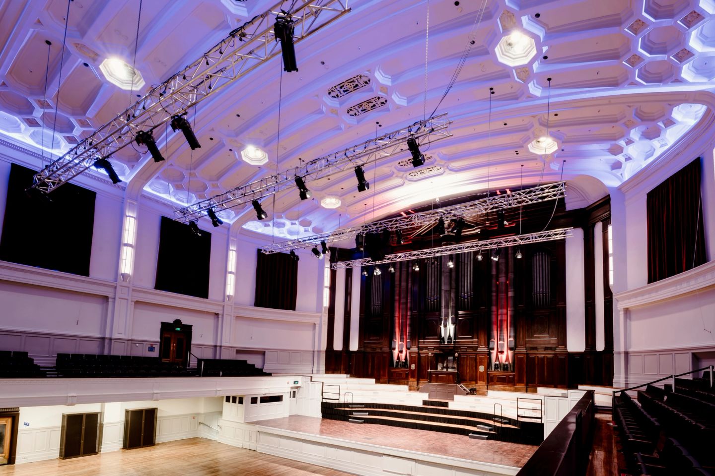 Inside town hall