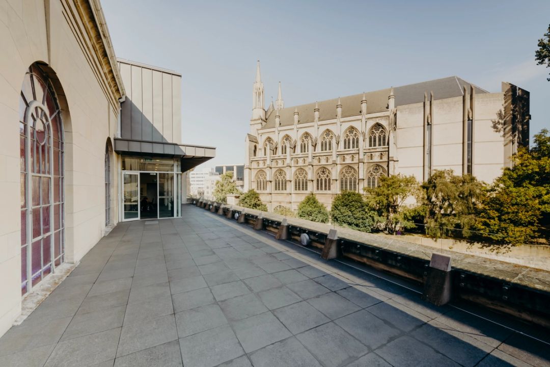 View of St Paul's Cathedral from the Terrace at the Dunedin Centre