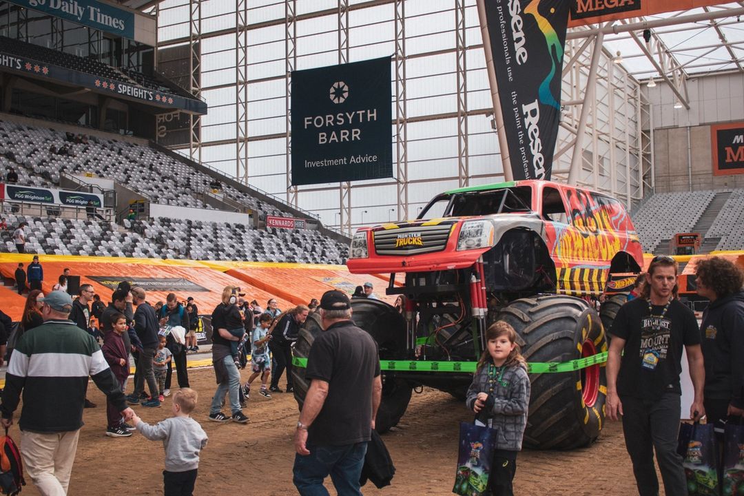 Monster Truck in the stadium