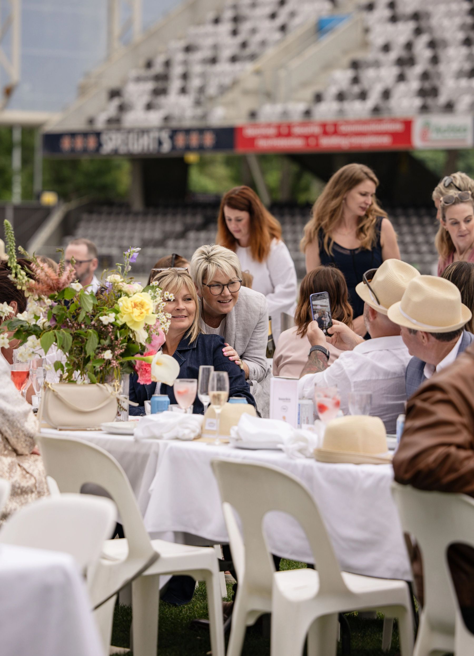 People at an event