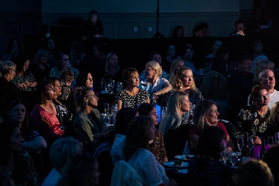 people around a table
