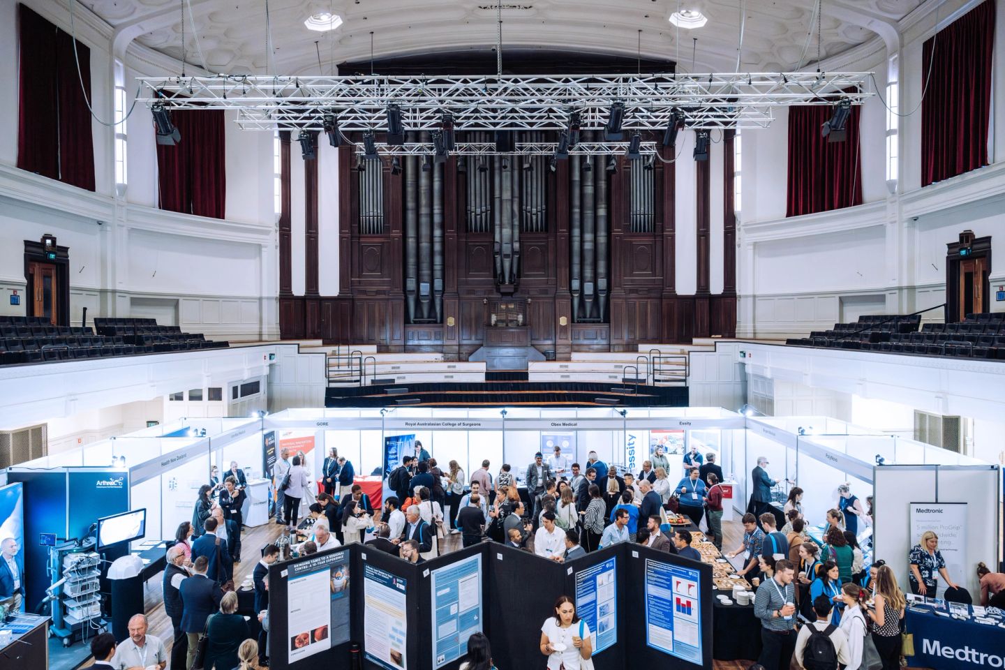 Corporate event at the Dunedin Town hall