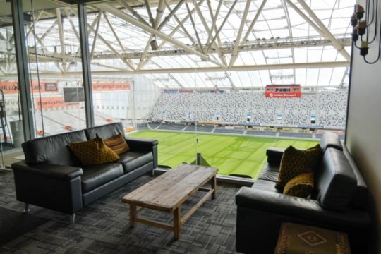 View from Alex McMillan Suite