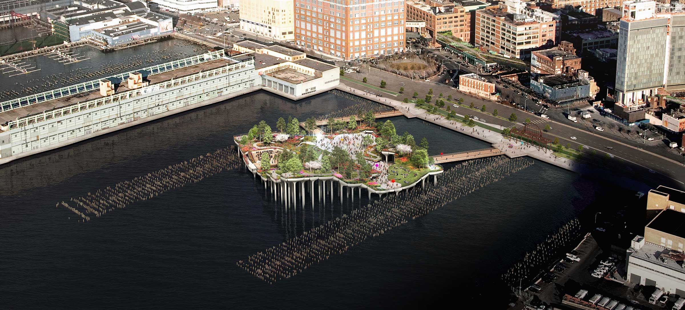 Vision Design Little Island Pier55 Vision Design Little Island Pier55