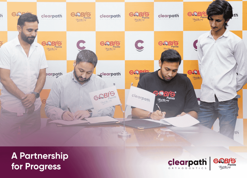 ClearPath Orthodontics Signs MOU with Gobis Paint