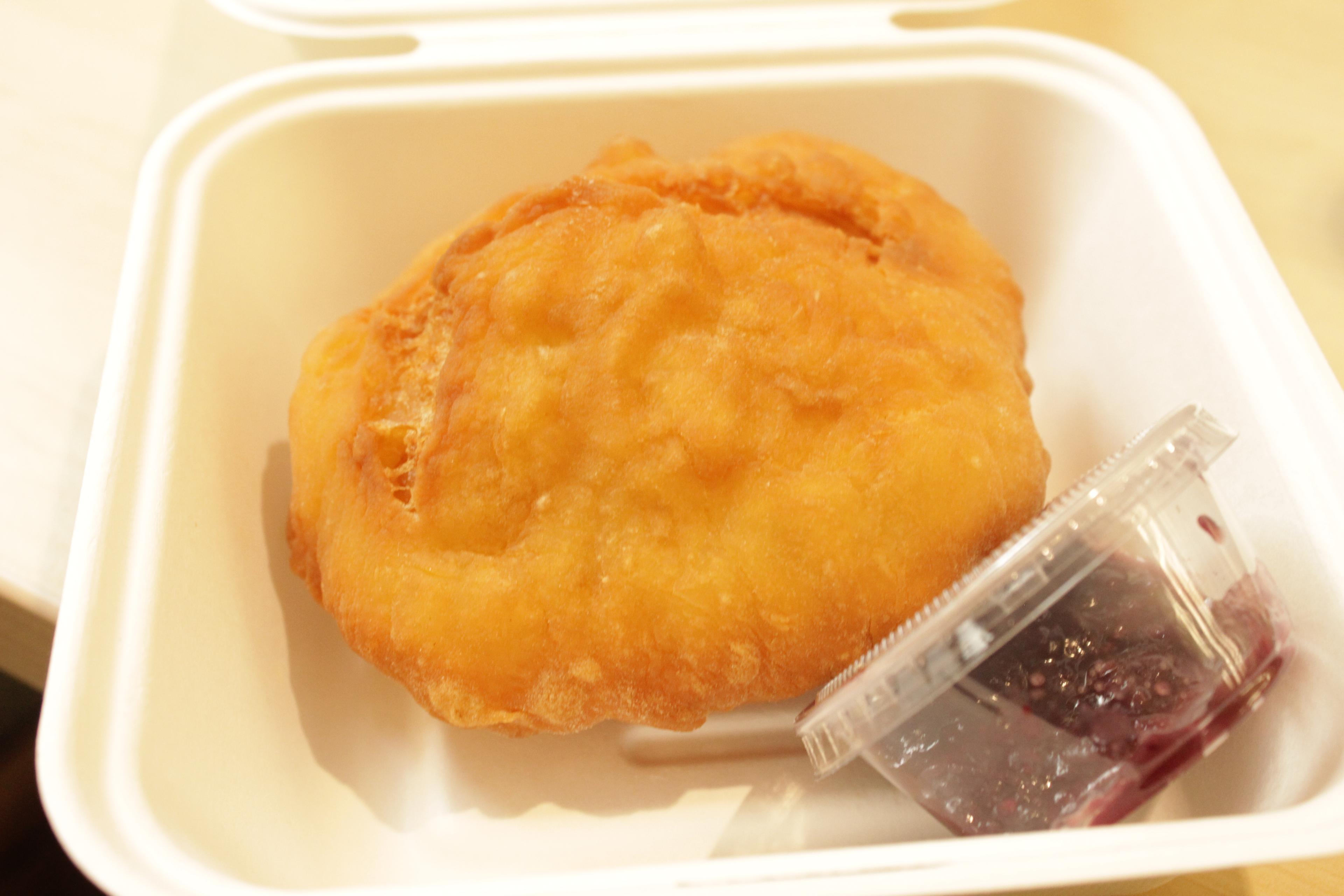 The perfect handmade bannock by Songhees Catering