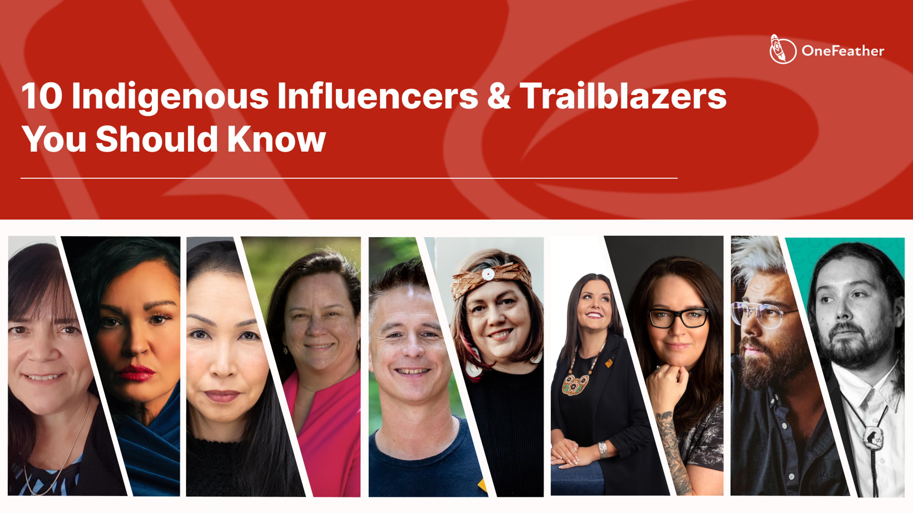 Cover Image for 10 Indigenous Influencers & Trailblazers You Should Know
