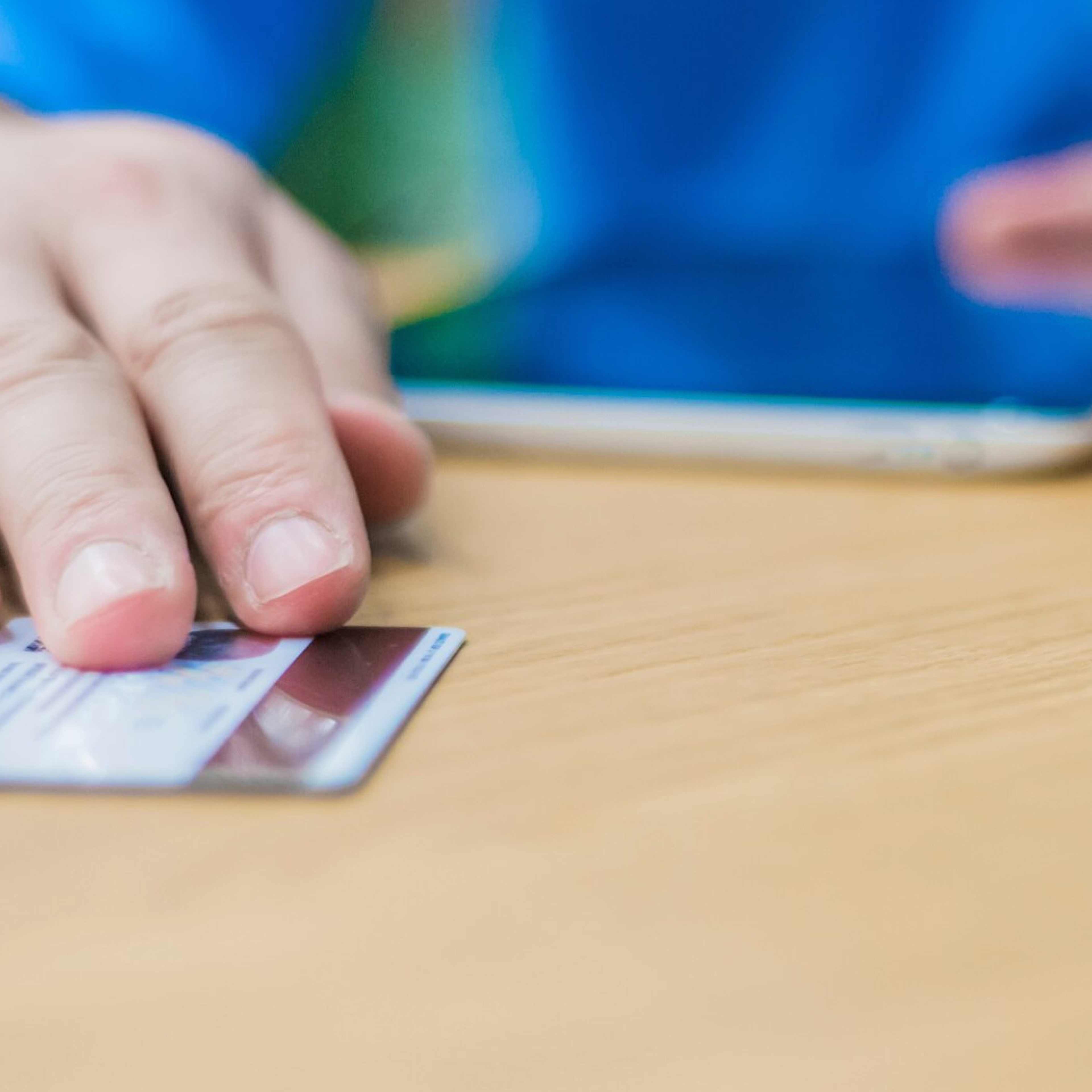 Show a valid I.D whilst knowing your rights