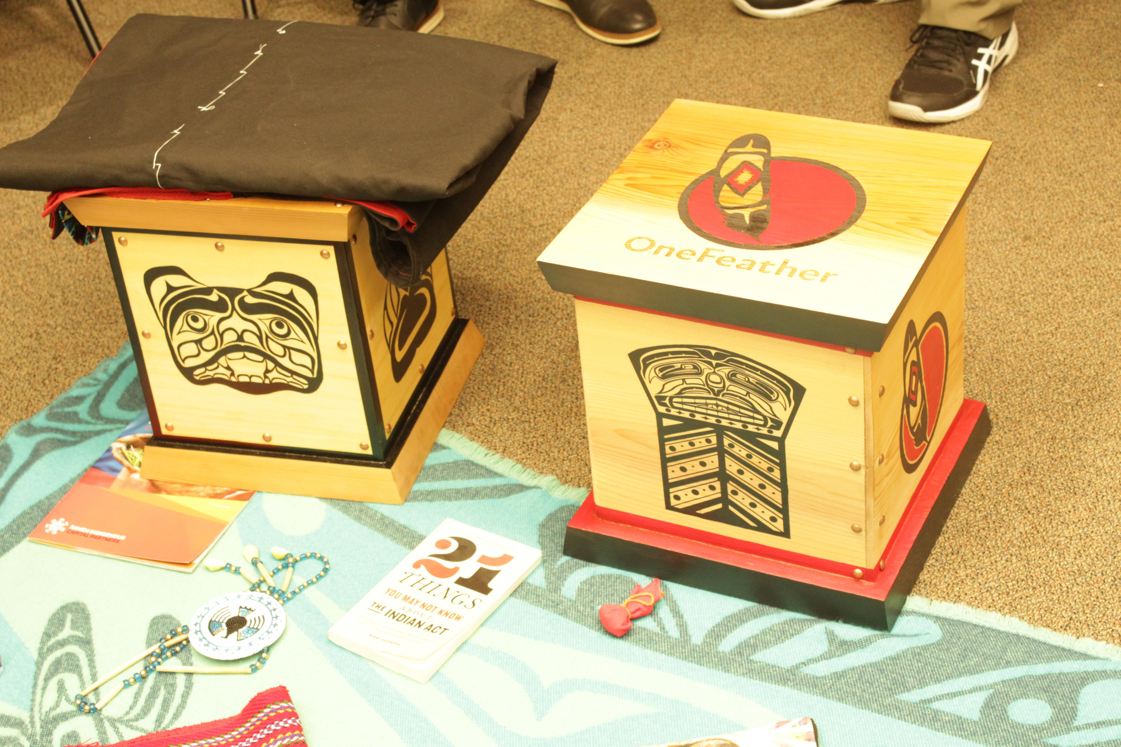 Handmade treasure chests by Shawn Decaire