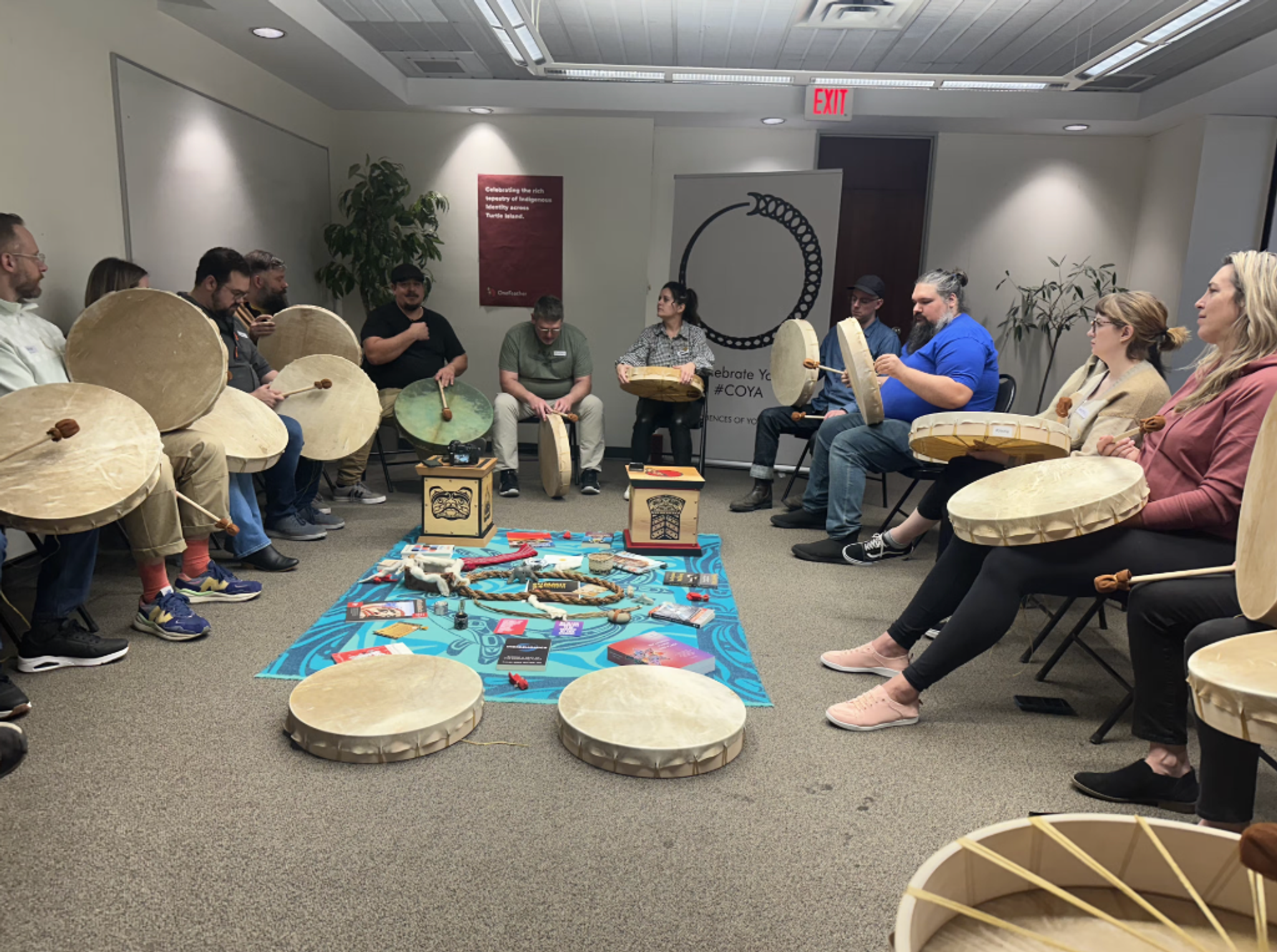 Our drumming circle