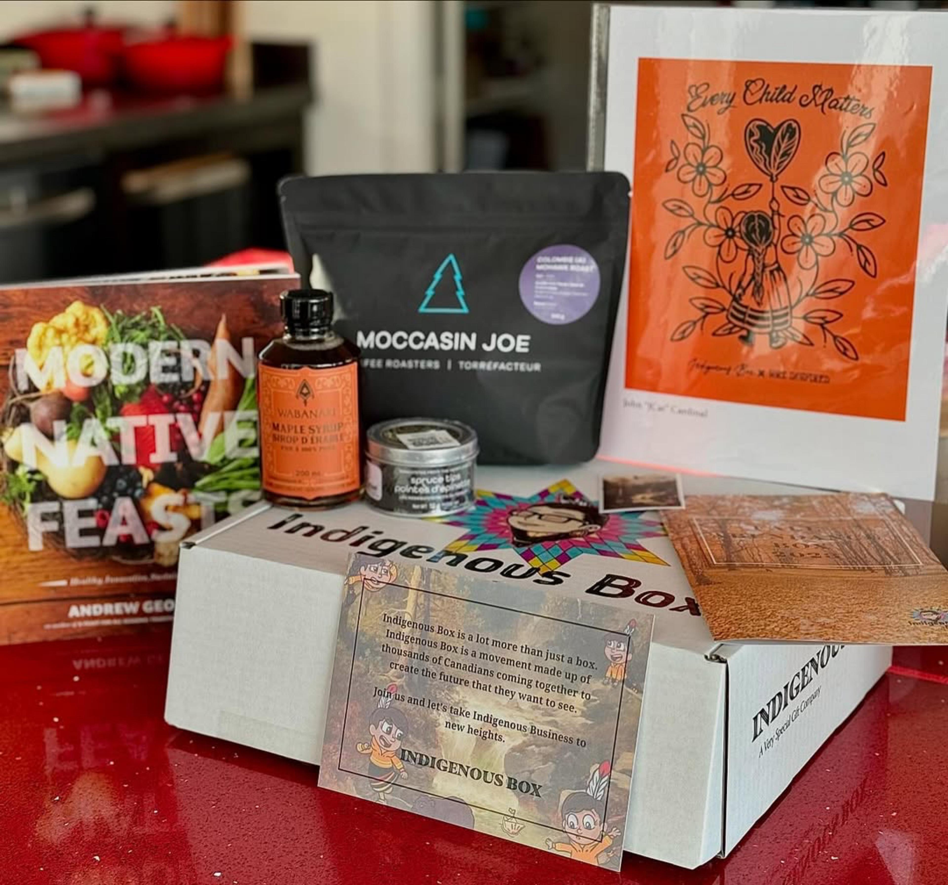 A carefully curated Indigenous Box