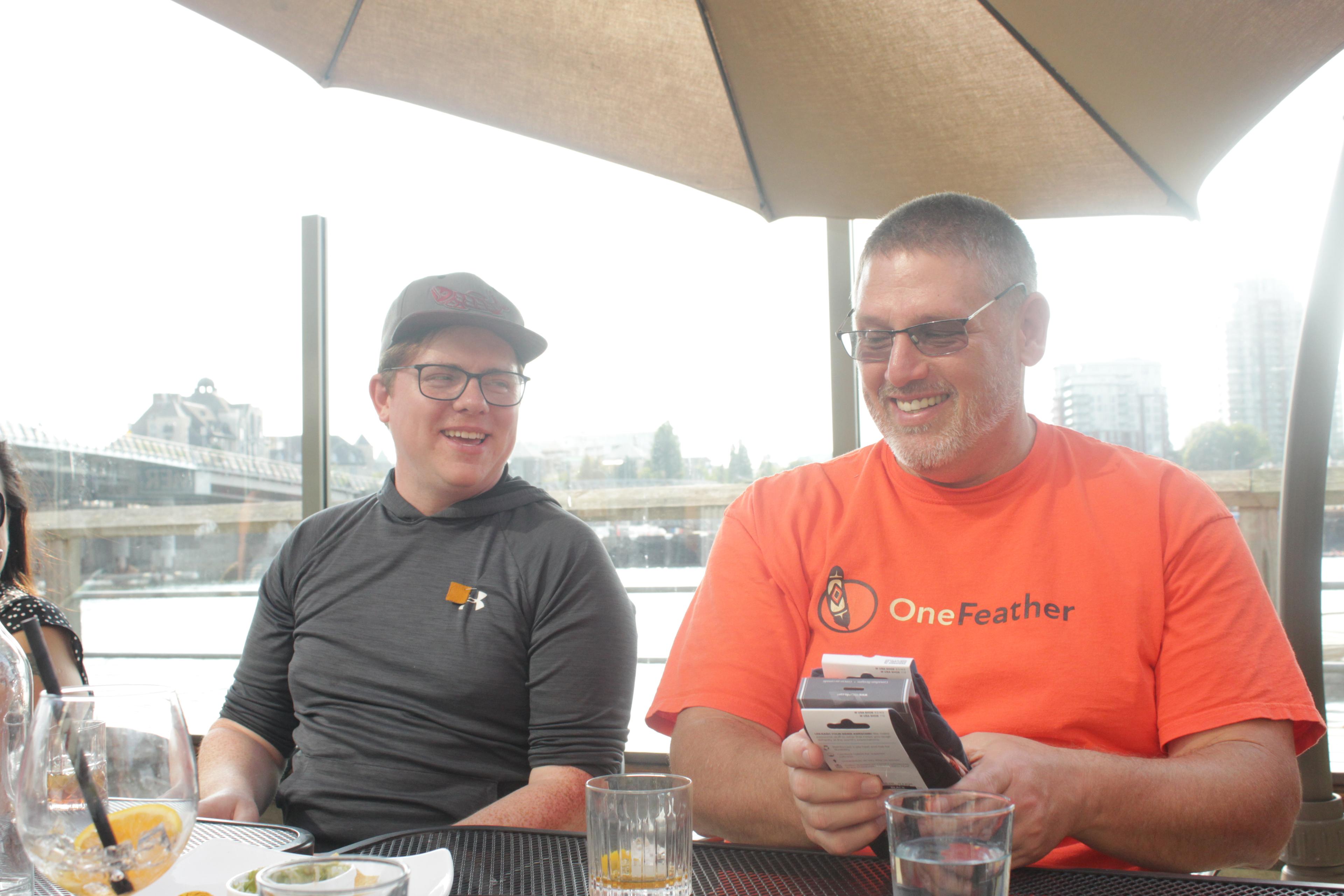 Birthday boys Travis and Lawrence (Virgo energy!)