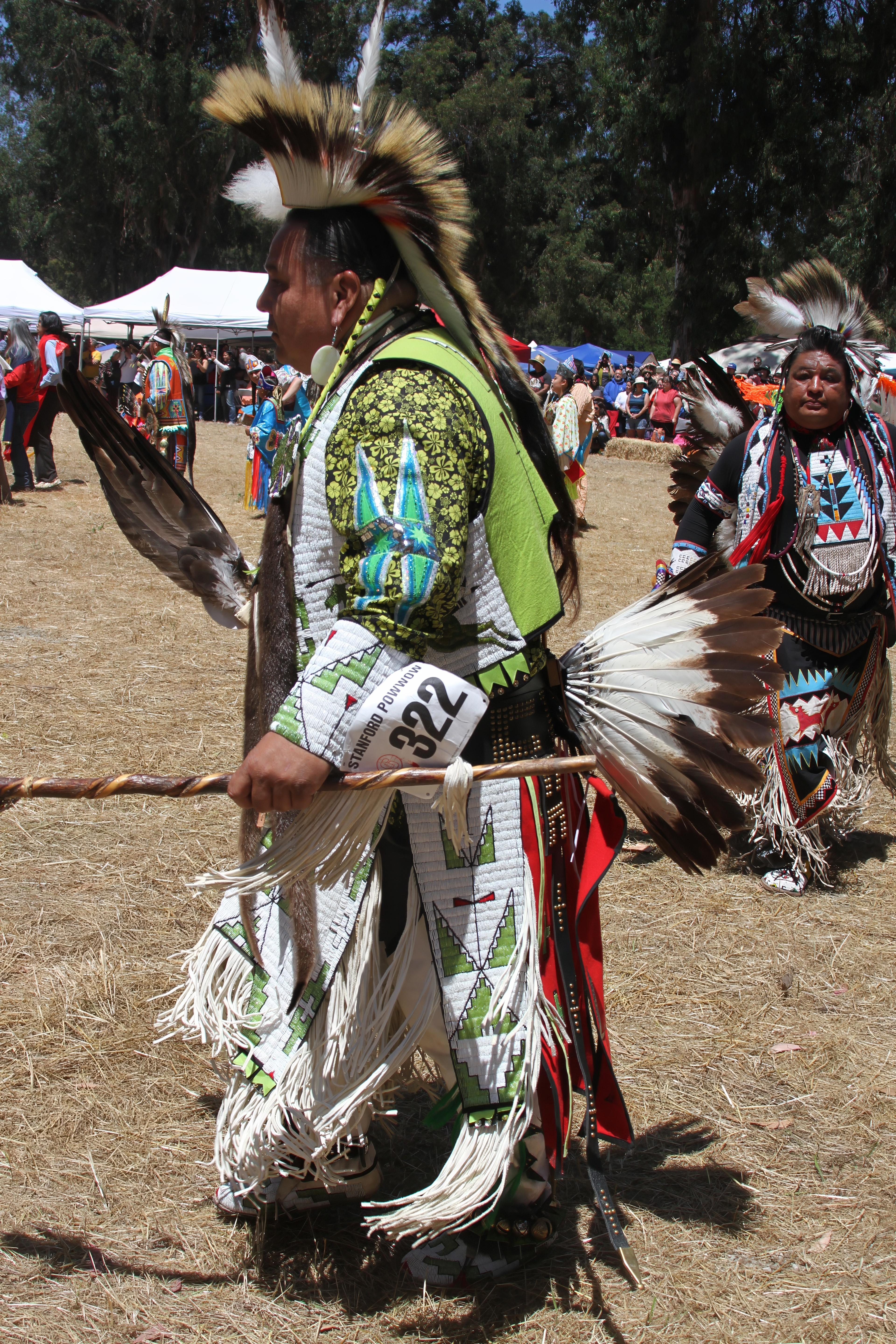 Pow wow traditional dancing