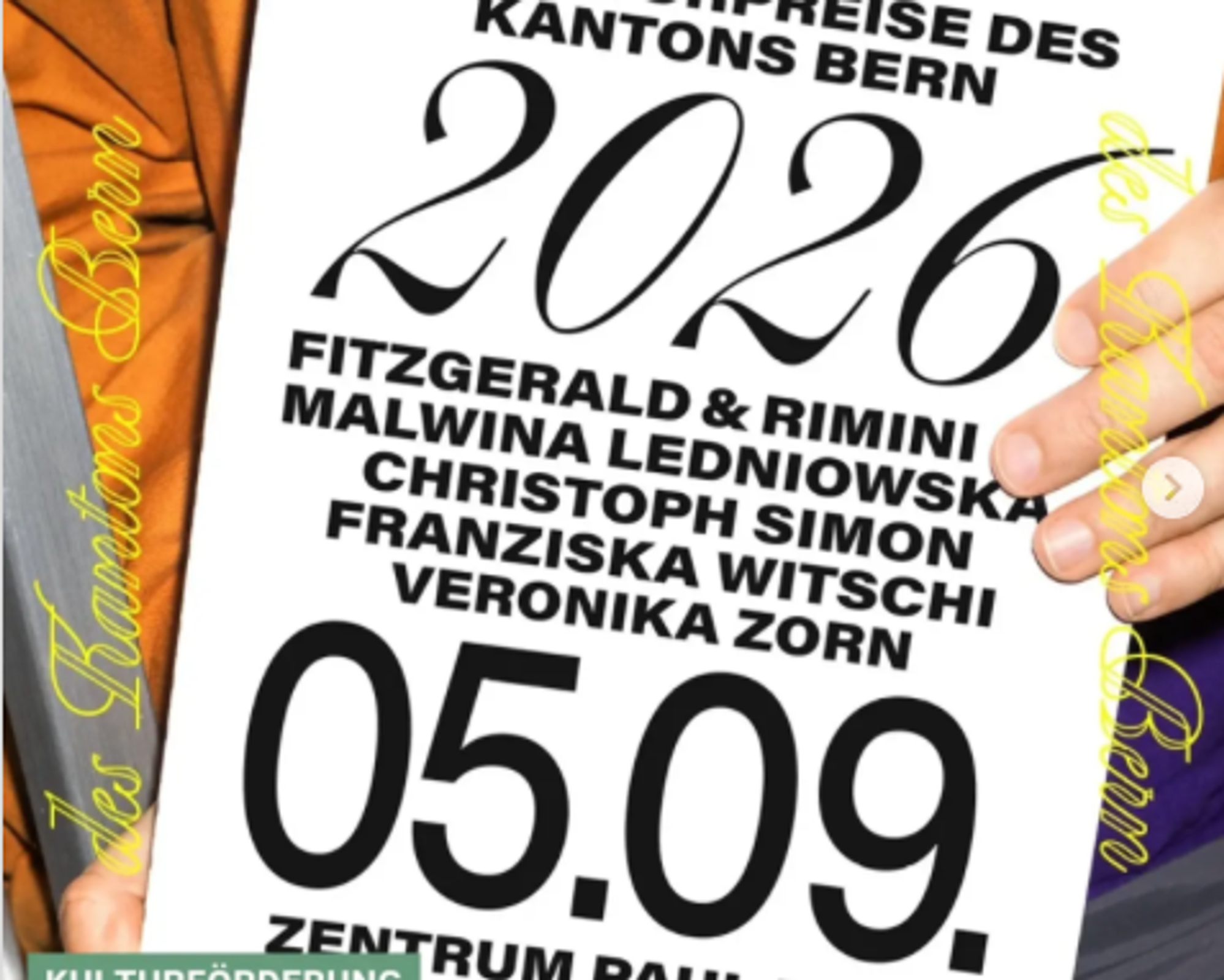 Teaser Pic for Literaturpreis Kanton Bern