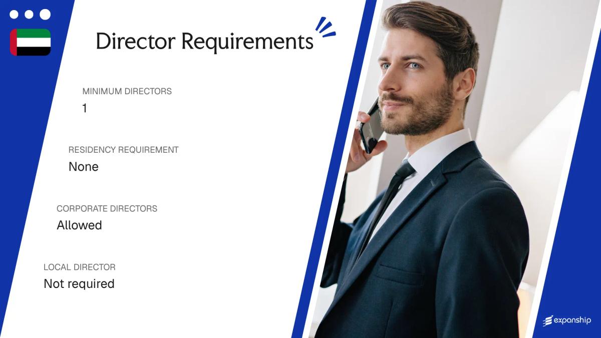 Director Requirements in United Arab Emirates - key features and requirements