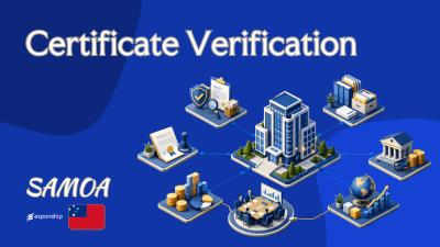 Samoa Certificate Verification: Confirm a Document Is Real