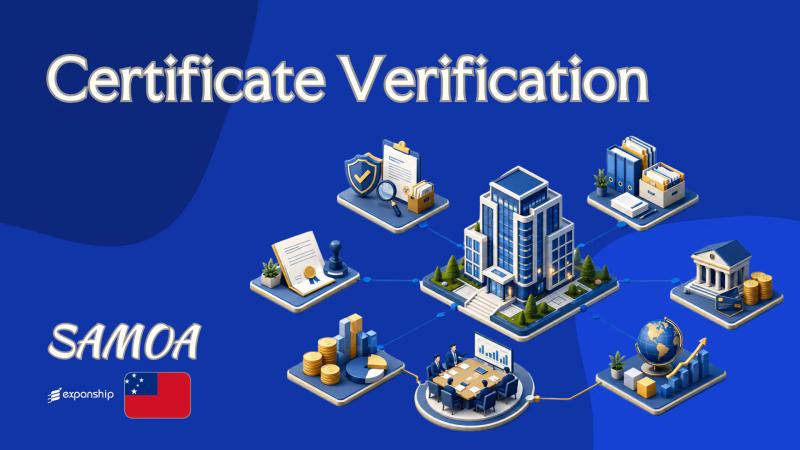 Samoa Certificate Verification: Confirm a Document Is Real