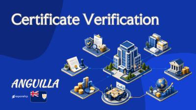 Anguilla Certificate Verification via the ACORN Registry